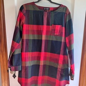 Flannel dress